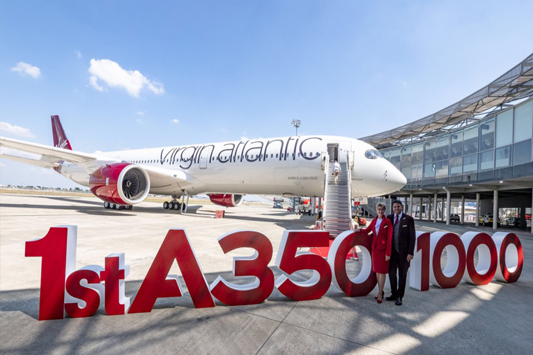 Virgin Atlantic ilk A350-1000 uçağını teslim aldı