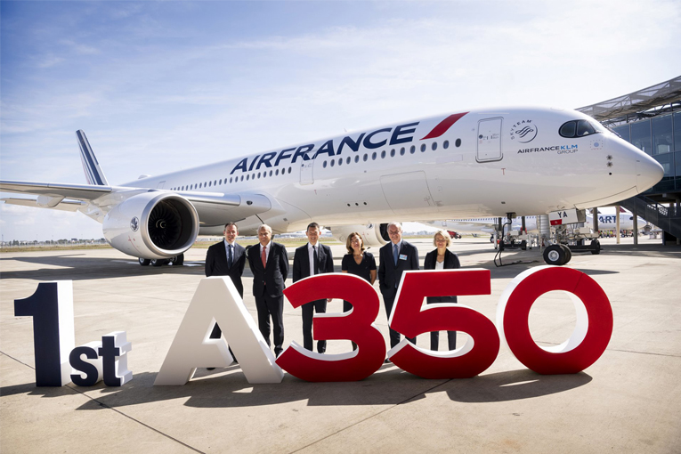 Air France ilk A350-900’ü teslim aldı