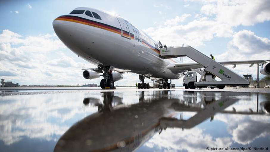 Almanya’da uçak krizi