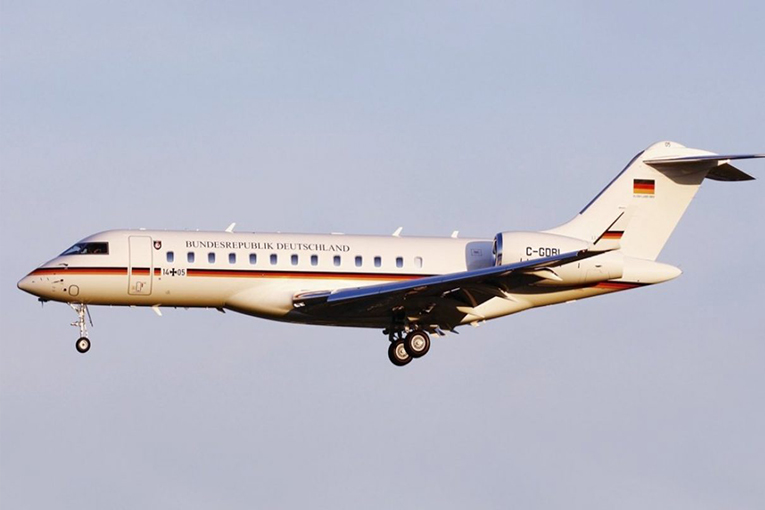 Alman Hava Kuvvetleri Rolls-Royce motorlu Bombardier Global 6000 kullanıyor