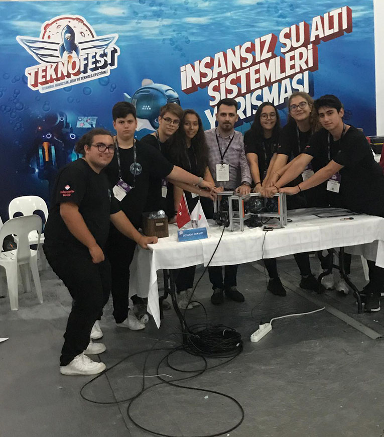 Bahçeşehir Koleji TEKNOFEST’te birincilik ödülü aldı