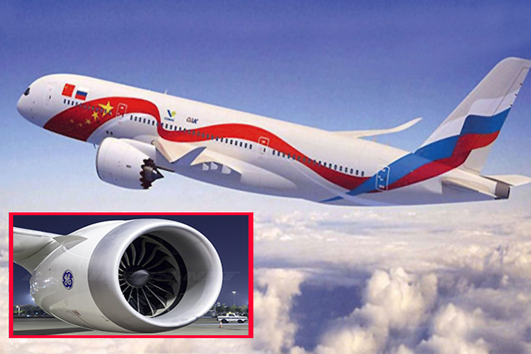 Rus-Çin ortak uçağı CR929’a Rolls Royce-GE motoru