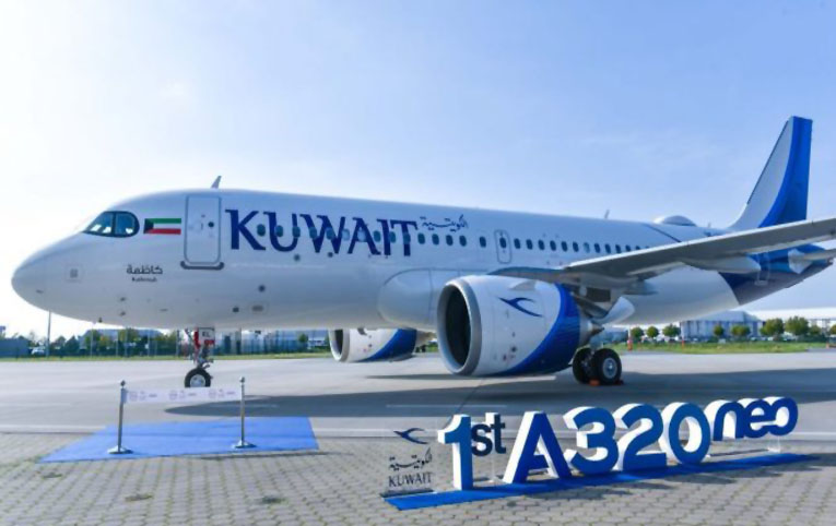 Kuveyt Havayolları ilk A320 NEO’yu teslim aldı