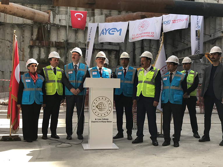 İstanbul Havalimanı metrosunda kazı inşaatı tamamlandı