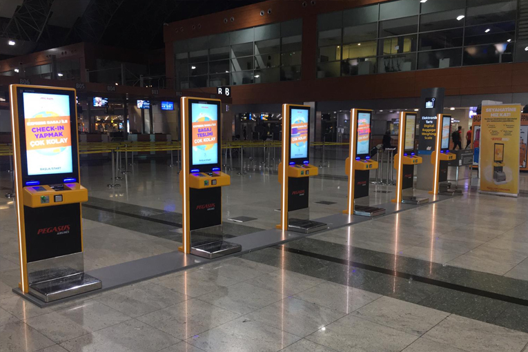 Pegasus’tan Türkiye’de bir ilk: Kontuarda sıra beklemeden seyahat