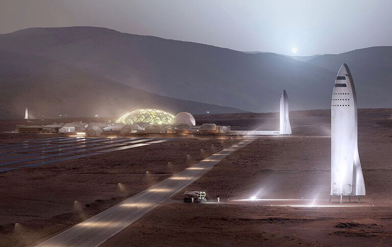 Starship’in Mars’ta ineceği noktalar belirlendi