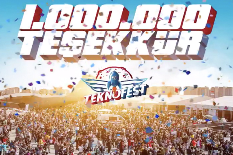 TEKNOFEST’e 1 milyondan fazla ziyaretçi katıldı