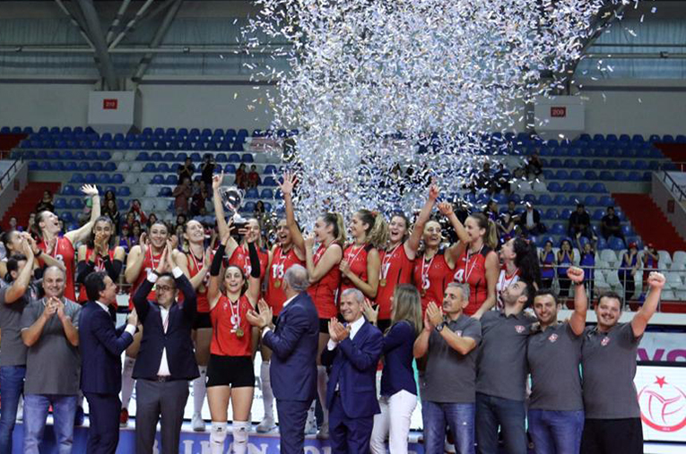 THY Kadın Voleybol Takımı Balkan Şampiyonu oldu