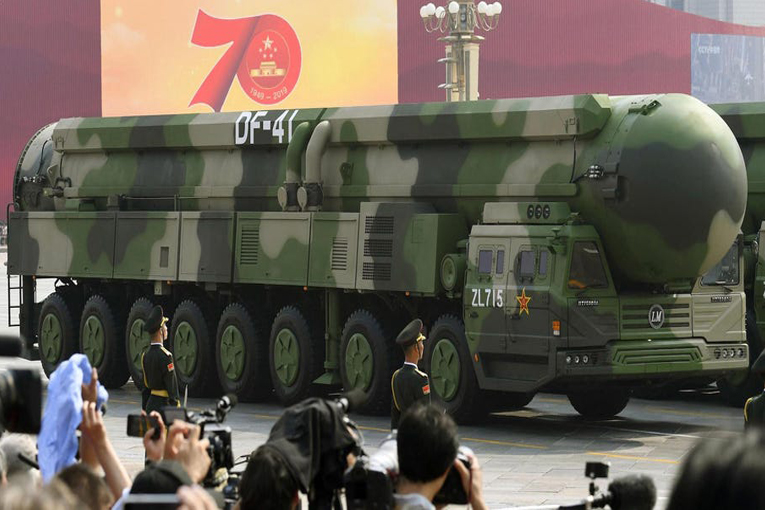 Çin, Dongfeng-41 ile gövde gösterisi yaptı