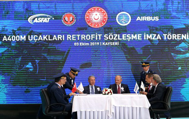 Airbus ile A400M için Retrofit sözleşmesi imzalandı