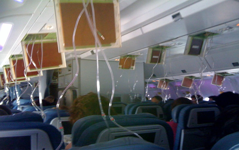 UA’nın dreamlinerı acil indi