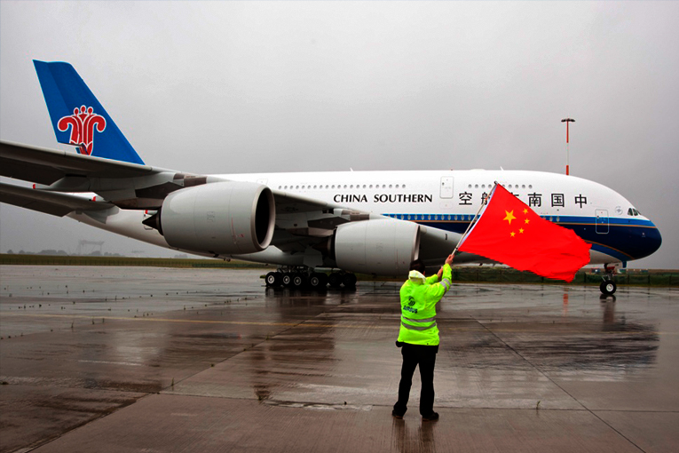 China Southern Havayolları, Çinli turistleri A380 ile getirecek