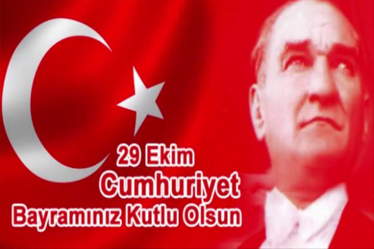 29 Ekim Cumhuriyet Bayramı Kutlu Olsun