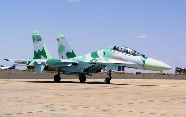 Etiyopya Hava Kuvvetleri’nin Su-27’si düştü
