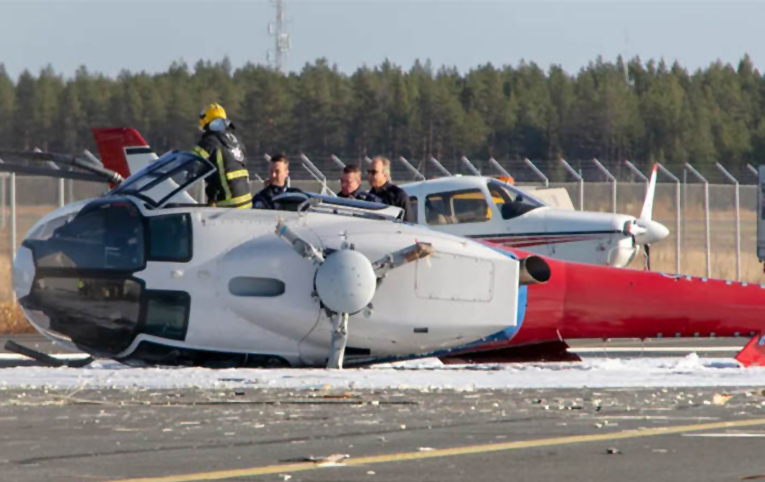 Finlandiya Kuzey Ostrobotniya’da helikopter kazası yaşandı