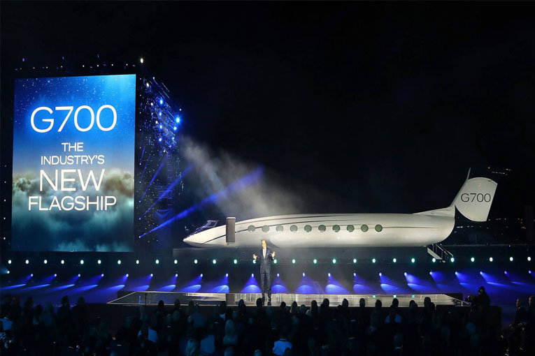 Gulfstream, dünyanın en büyük iş jetini tanıttı