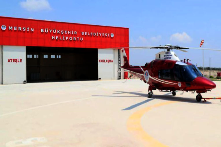 Mersin Büyükşehir Belediyesi’nden helikopter satışı