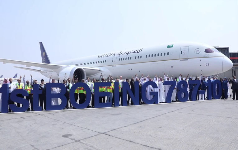 Saudi Arabian Airlines ilk B787-10’u teslim aldı