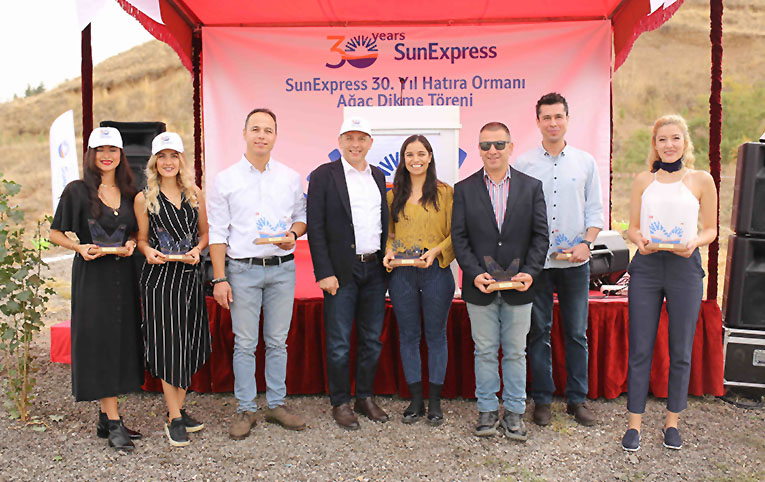 SunExpress’in ’30. Yıl Hatıra Ormanı’ projesi
