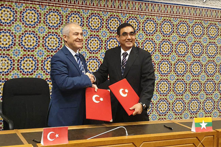 Türkiye-Myanmar havacılık anlaşması imzaladı