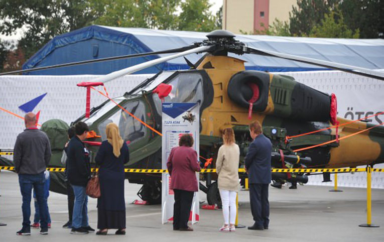 Bu kez TUSAŞ’ı çalışanları ve aileleri ziyaret etti