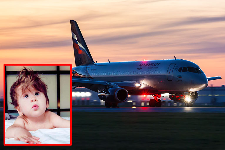 Aeroflot uçağında üzücü olay