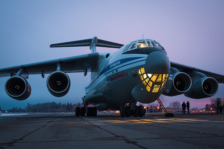 Dünya’nın en güçlüsü IL-76 nakliye uçağı