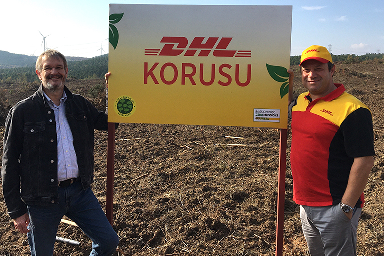 DHL’den 2.500 ağaçlık koru