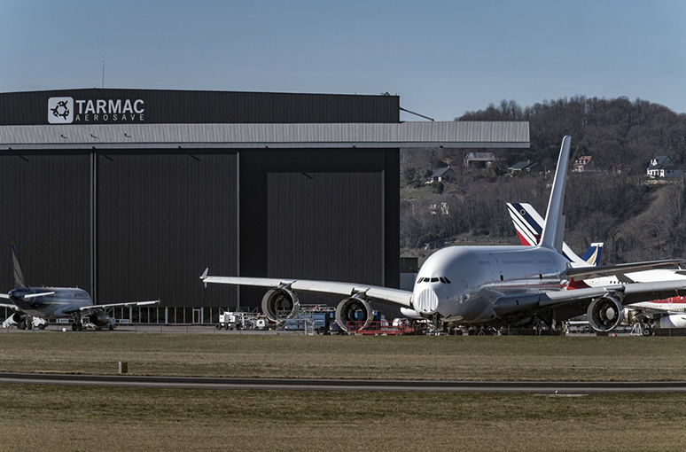 TARMAC Aerosa ilk A380’i geri dönüşüm için söktü