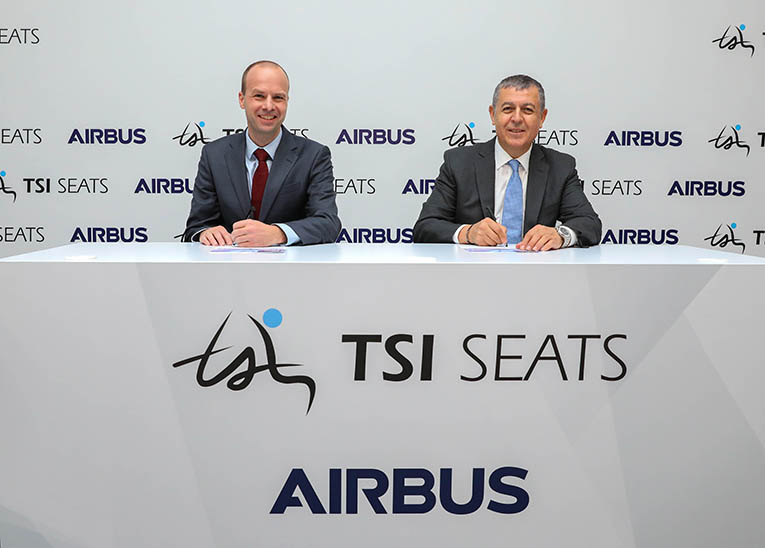 TSI Seats, Airbus’ın “Onaylı Koltuk Tedarikçisi” oluyor.