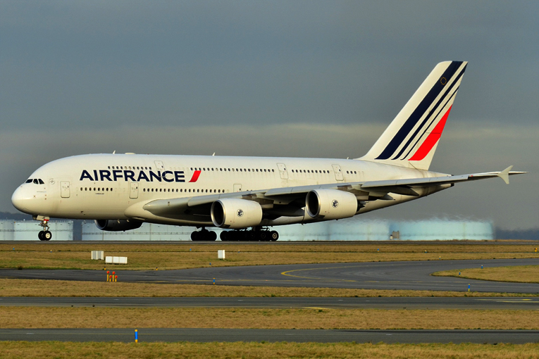 Air France filosundan çıkan ilk A380