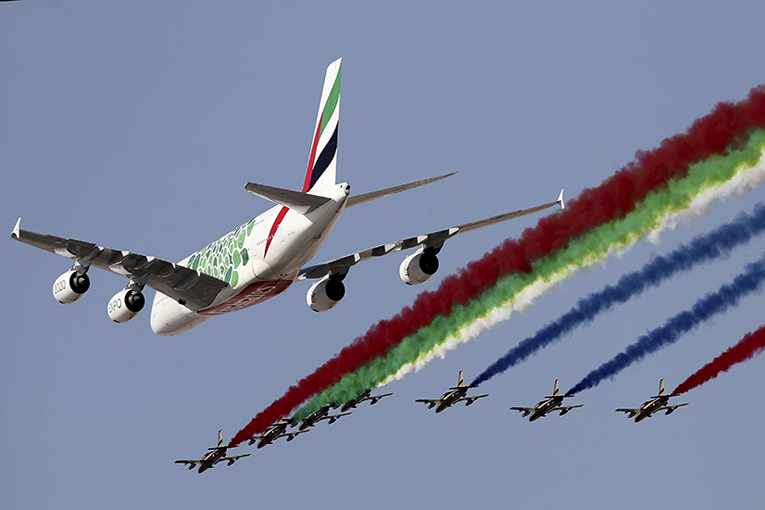 Emirates, Dubai Airshow 2019’u başarılı bir şekilde tamamladı