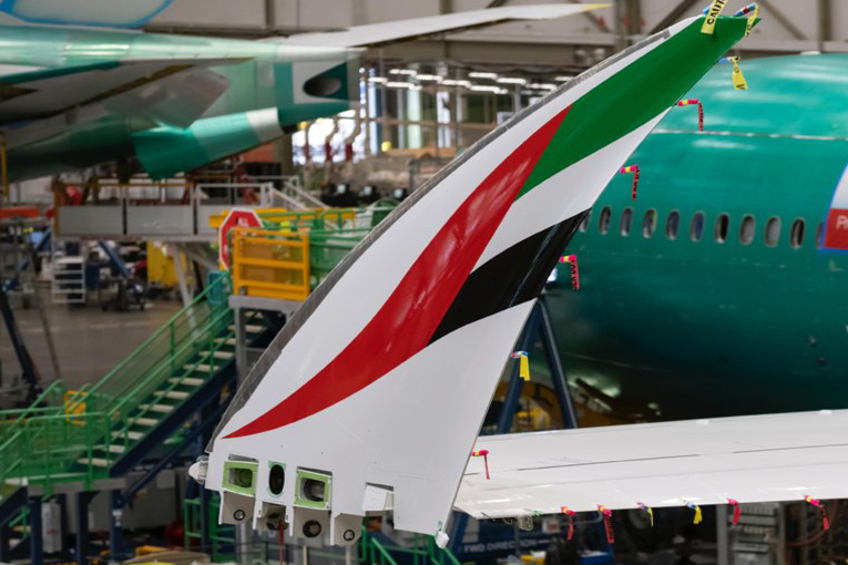 Boeing ev sahibi Emirates ile B777X’ler için masaya oturdu