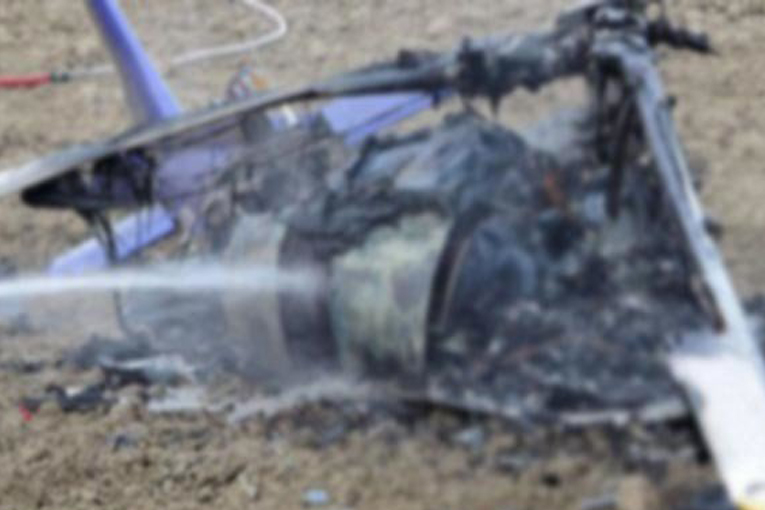 Rusya’da helikopter düştü; pilot hayatını kaybetti