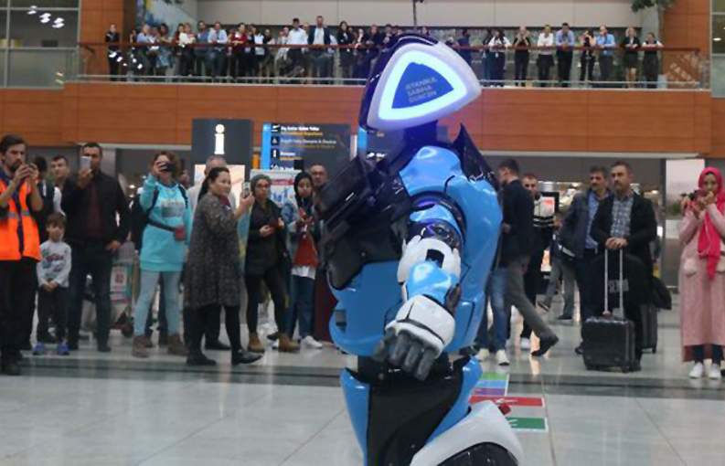 İSG’de “Aerobot” hizmet vermeye başladı