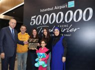 İstanbul Havalimanı 50 milyon yolcu sayısını geçti