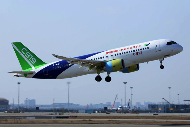 COMAC, 5. yeni nesil C919’u test ediyor