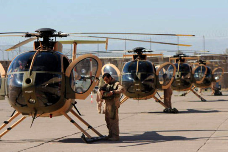Afganistan 12 adet daha MD350F helikopteri alıyor