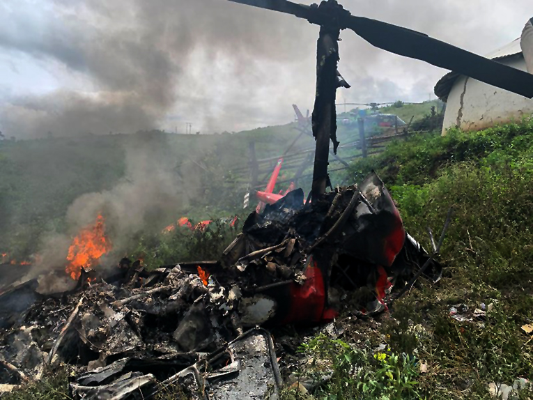 Güney Afrika’da Robinson R44 tipi helikopter düştü; 1 kişi hayatını kaybetti