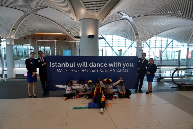 Masaka Kids Afrikana İstanbul Havalimanı’nda
