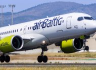 Air Baltic uçağına kuş çarptı geri döndü