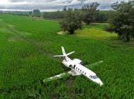 Arjantin’de Cessna C560X mısır tarlasına indi