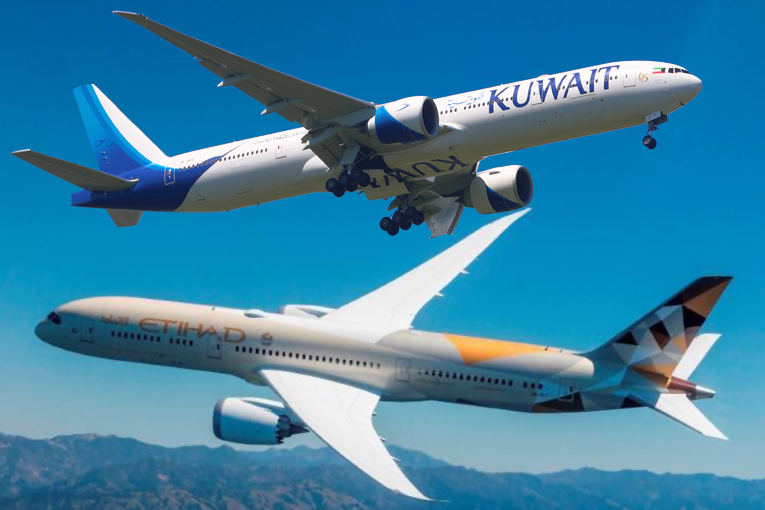 Etihad ve Kuveyt Havayolları’ndan kod paylaşımı