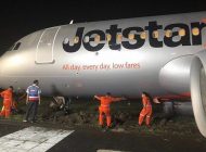 Jetstar uçağı Manila’da pist kapattı