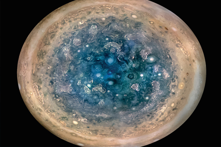 Juno, Jüpiter’in güneyinde kasırga keşfetti