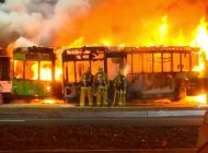 Los Angeles Havalimanı’nda yangın paniği
