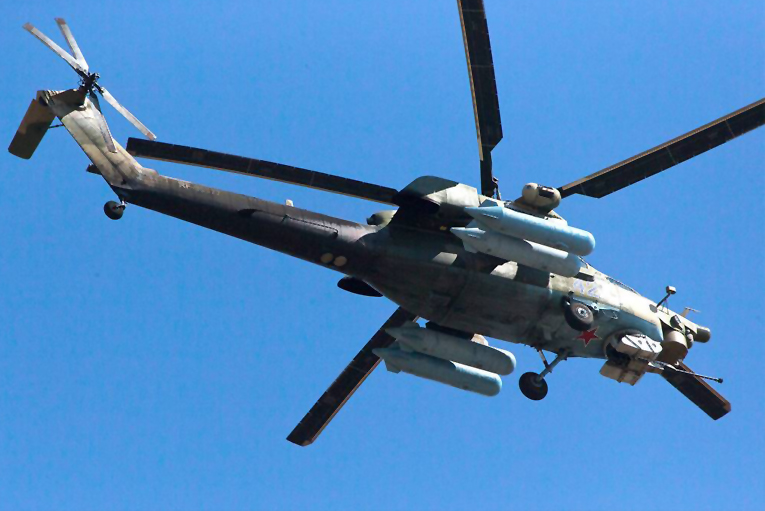 Rus Hava Kuvvetleri’nin Mi-28 helikopteri düştü