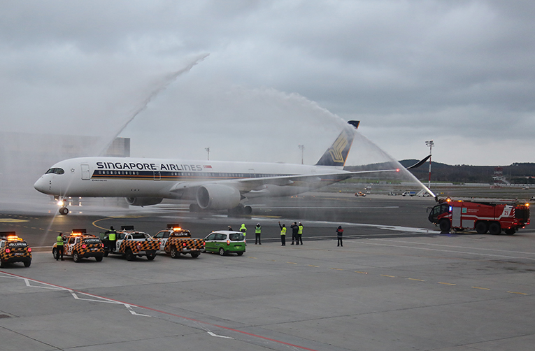 Singapur Havayolları A350 ile İstanbul’a indi