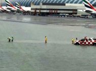 Dubai Havaalanı’nda uçuşlar ertelendi