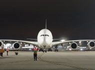 İstanbul Havalimanı’na ilk A380 indi